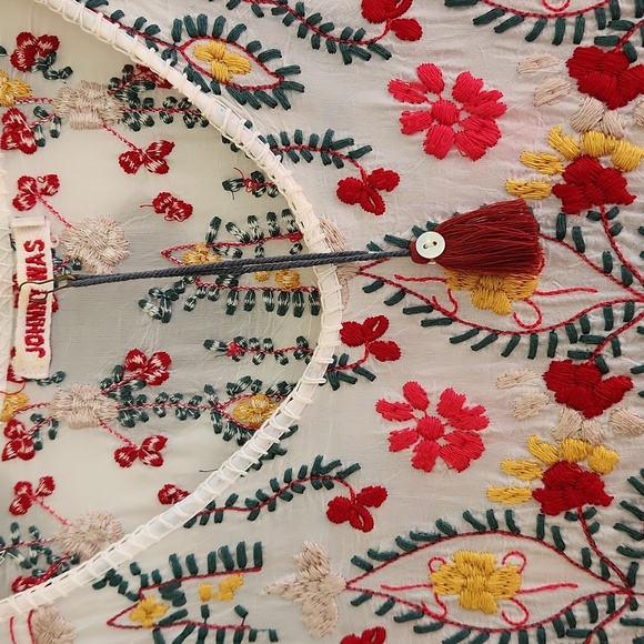 Johnny Was Embroidered Oversized Top ❤️ - Picture 2 of 9